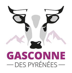 Logo officiel de la race Gasconne des Pyrénées.